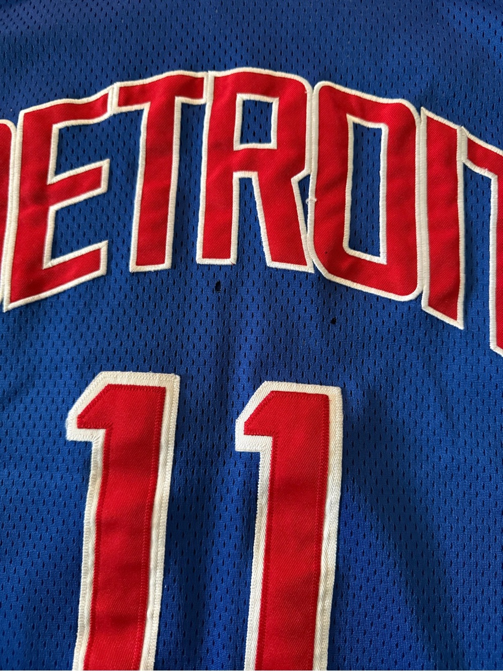 Vintage Isiah Thomas Hardwood Classics Mitchell & Ness Detroit Piston #11 Jersey - Picture 7 of 7
